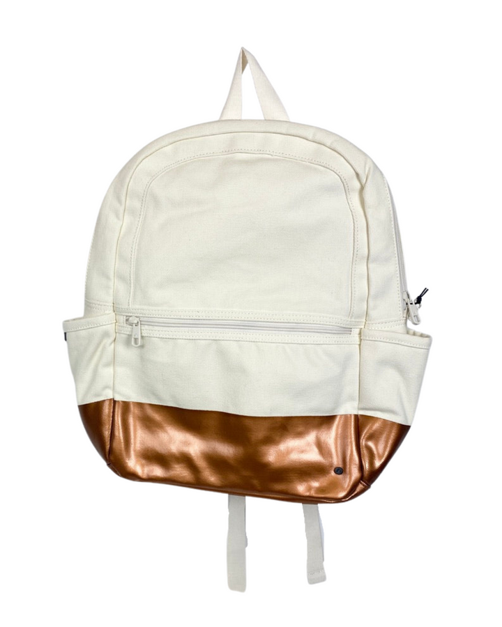 Cream and Gold Backpack