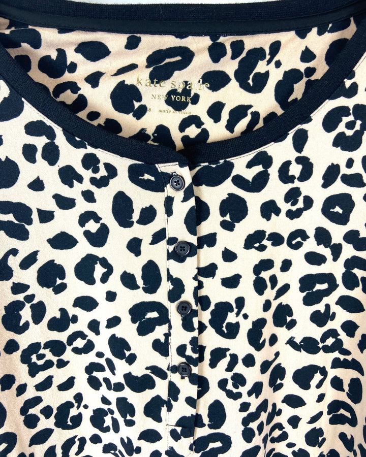 Cheetah Print Nightgown - Small