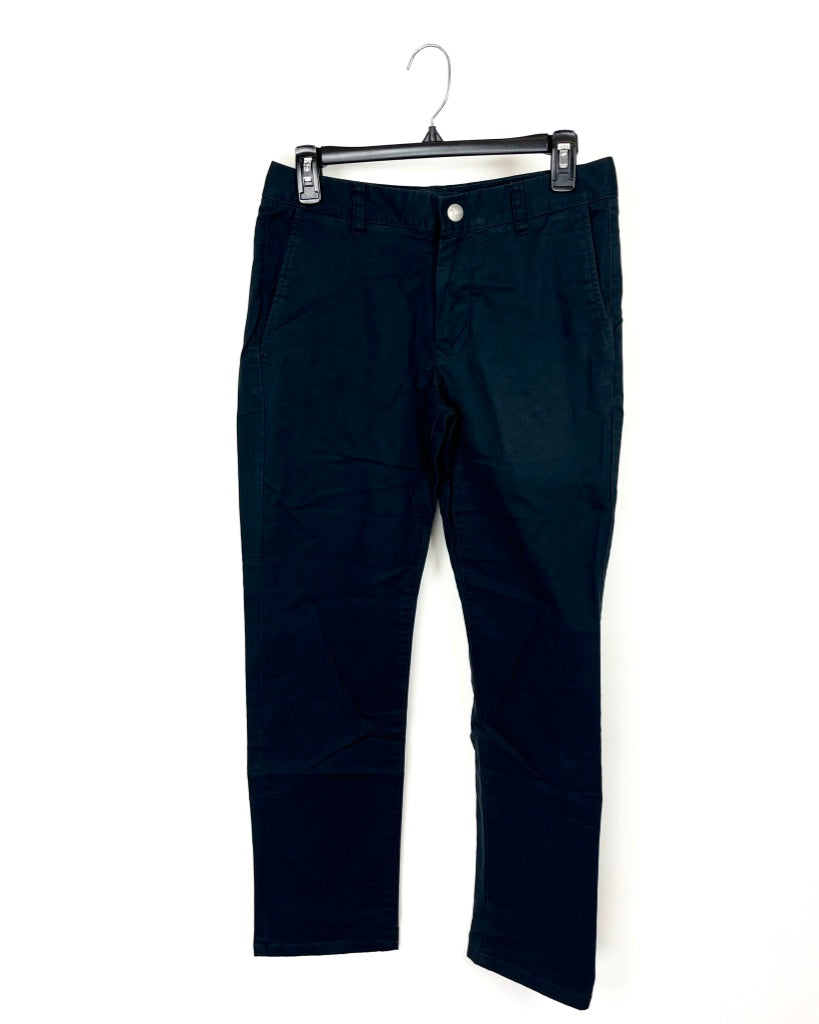 MENS Dark Midnight Blue Slim Fit Pant - 28/28, 40/30