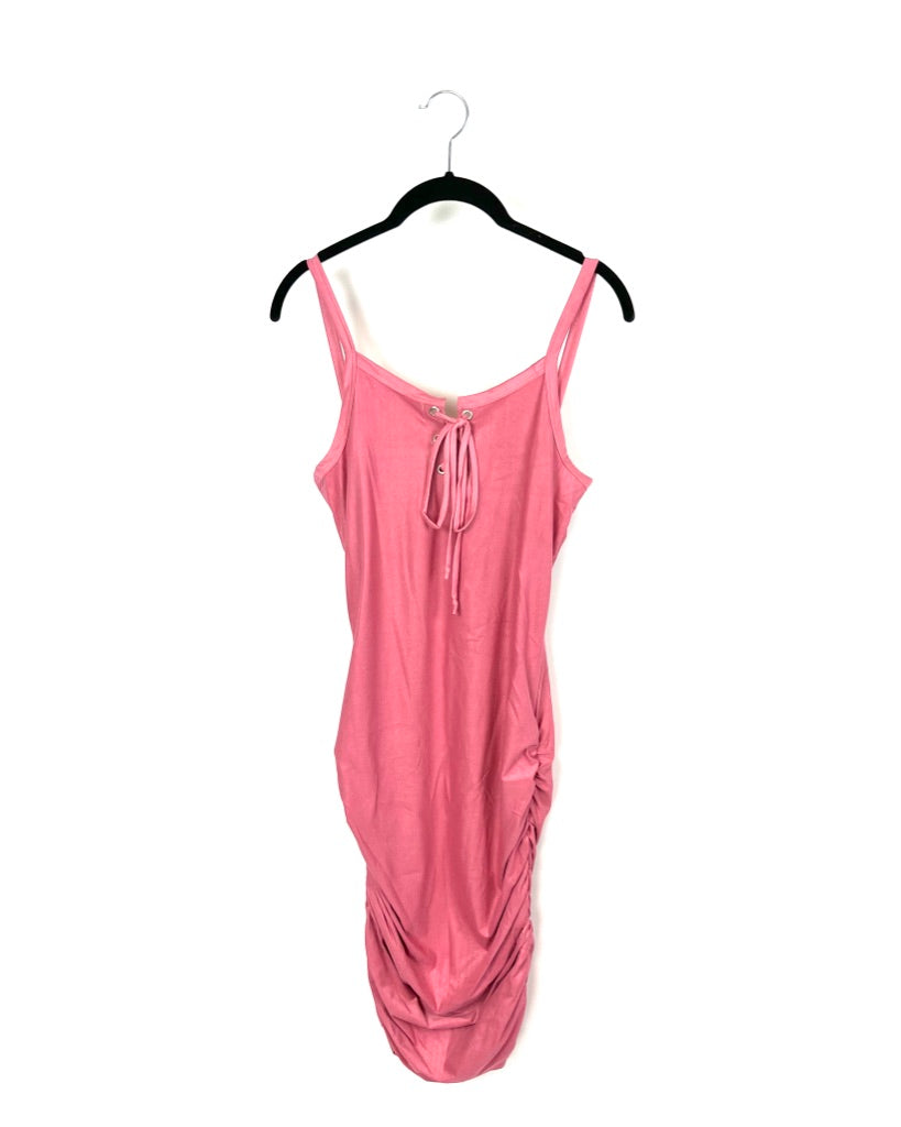 Rose Textured Dress- Small, Medium, Large