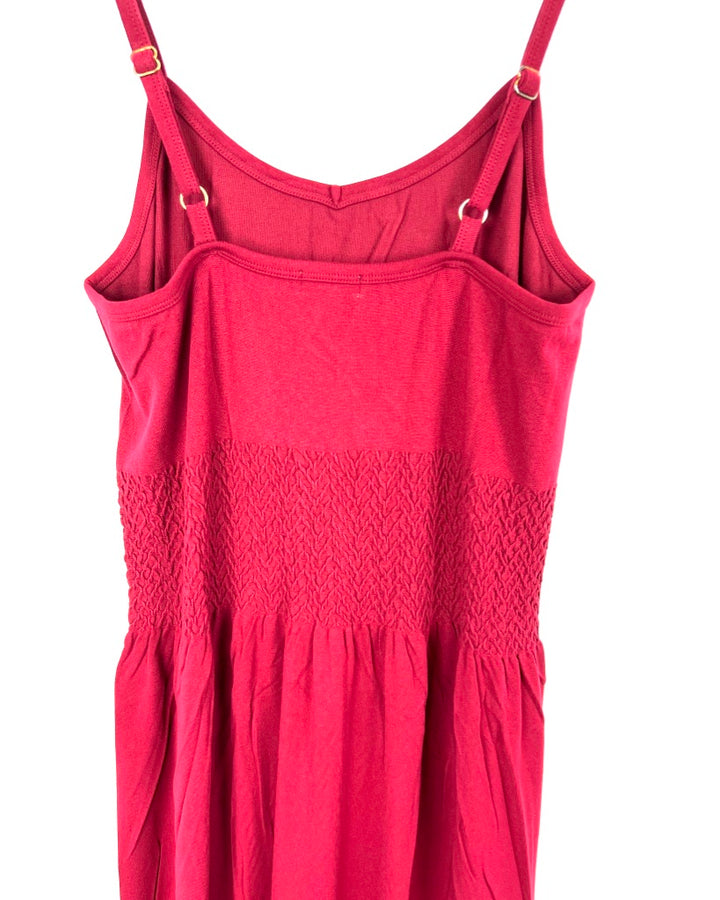 Burgundy Cami Maxi Dress - Large