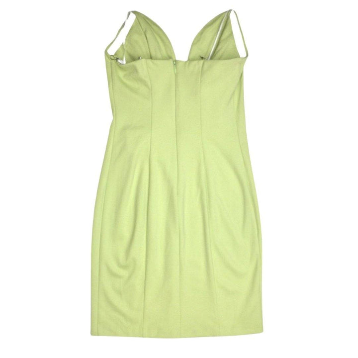 Amanda Uprichard Lime Green Strapless Dress - Small - The Fashion Foundation - {{ discount designer}}