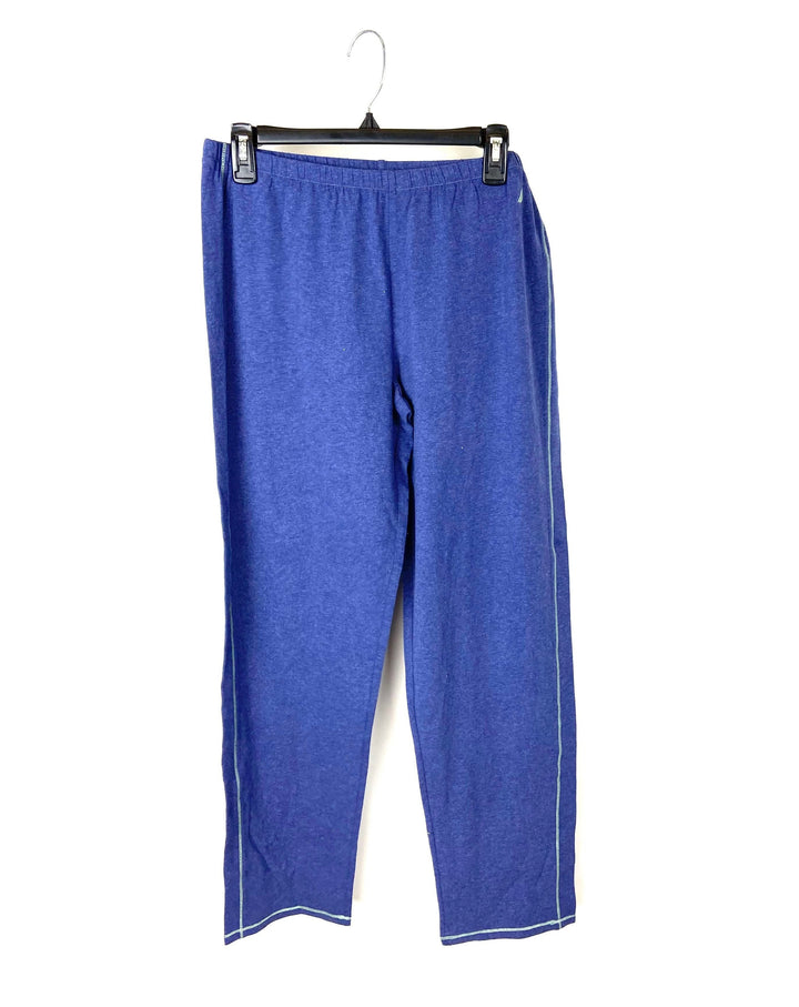 Heathered Blue Lounge Pants - Medium