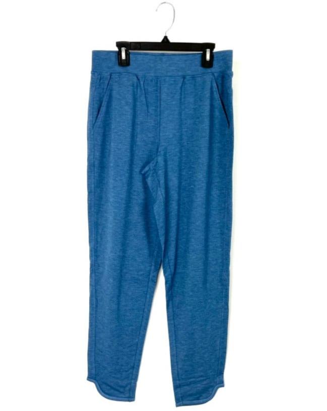 Blue Stretchy Sweatpants - Size 6/8