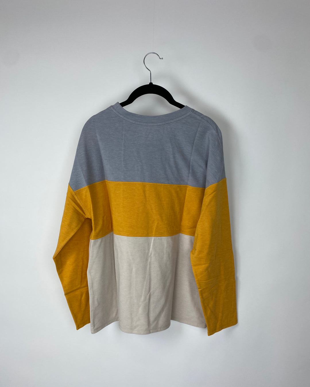 Yellow Color Block Top - Small