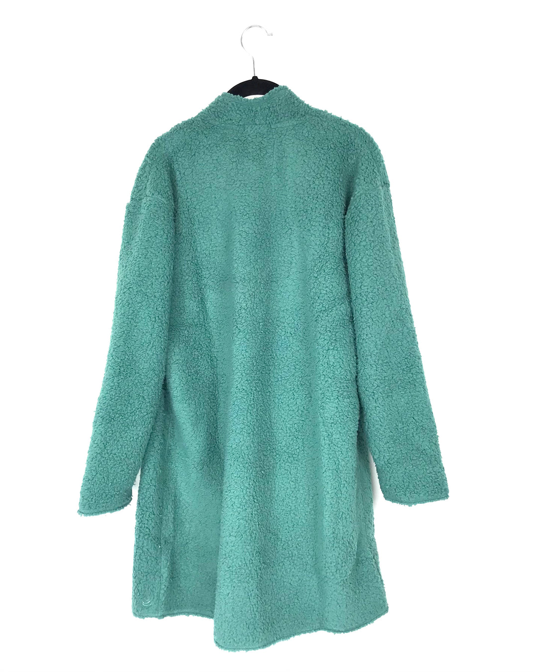 Green Sherpa Open Cardigan - Size 4/6