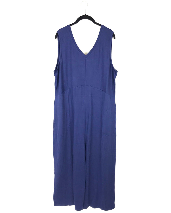 Navy Blue Jumpsuit - Small/Medium