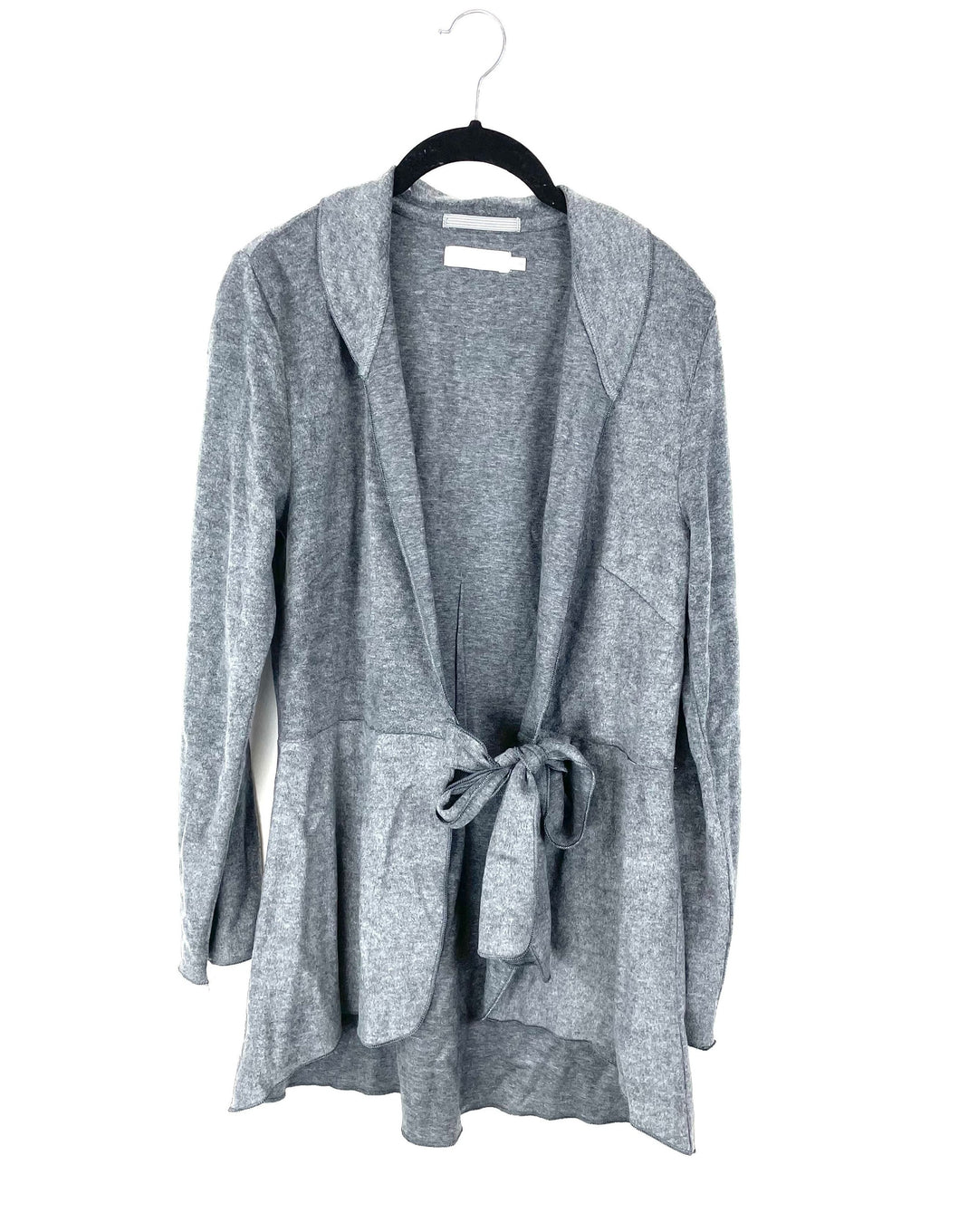 Grey Open Cardigan - Small