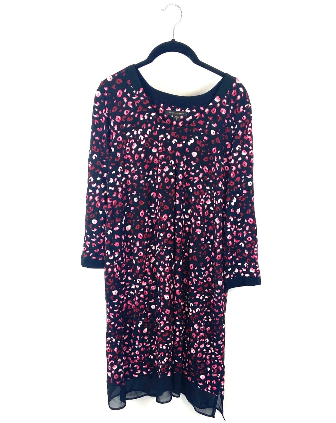 Black and Red Printed Nightgown - Small