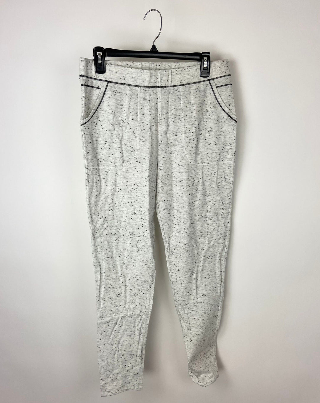 Grey Speckled Sweatpants - Size 10/12
