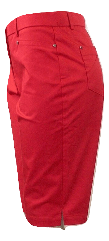 Briggs Bright Red Mid-Length Shorts - Size Medium - The Fashion Foundation