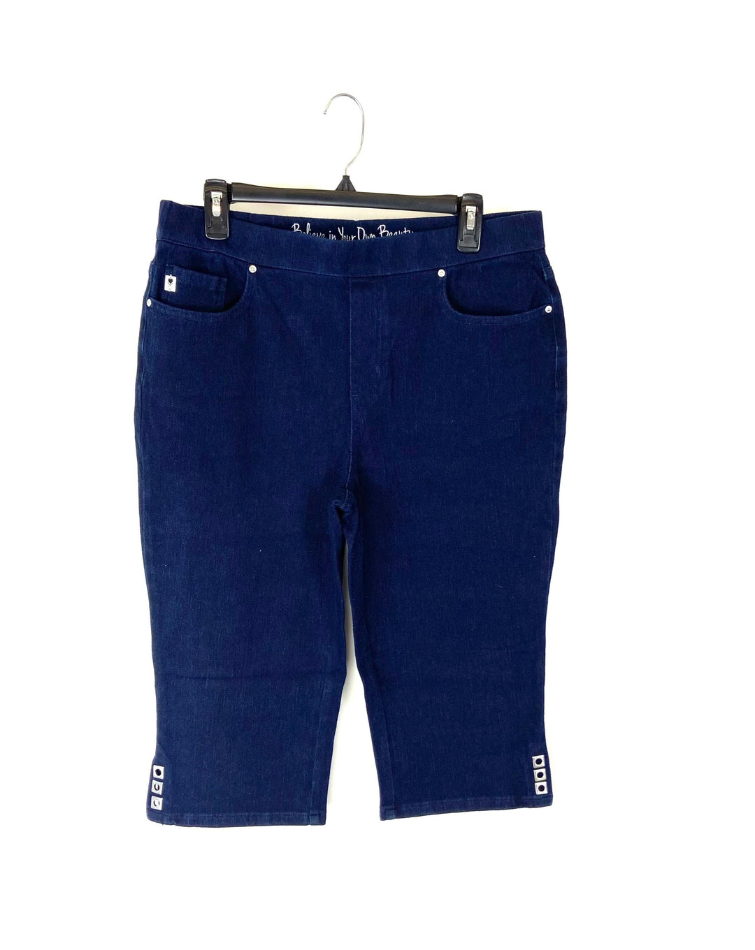 Dark Wash Capri Jeans - Size 6/8, 12/14
