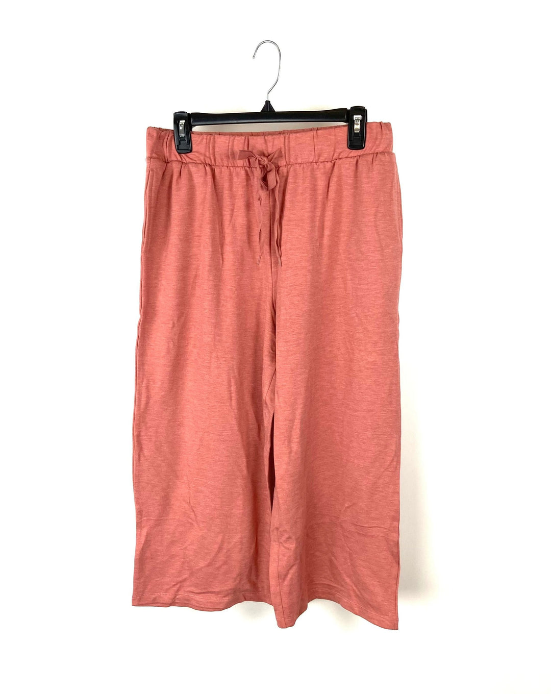 Pink Cropped Sweat Pants - Small/Medium