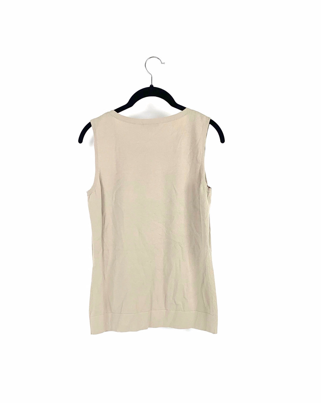 Tan Sleeveless Top - Small