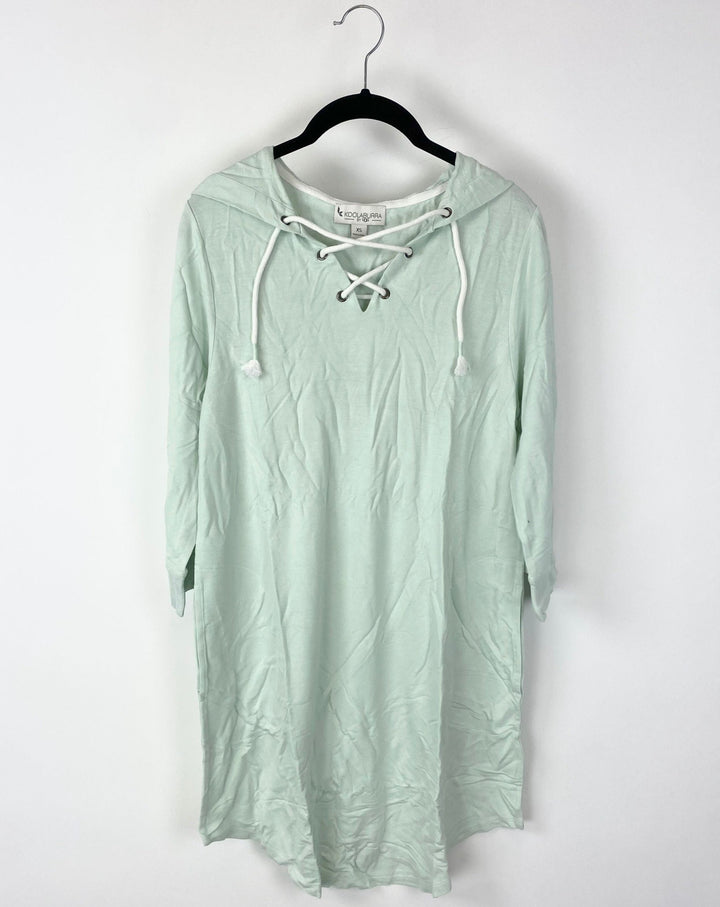 Mint Green Lounge Dress - XS