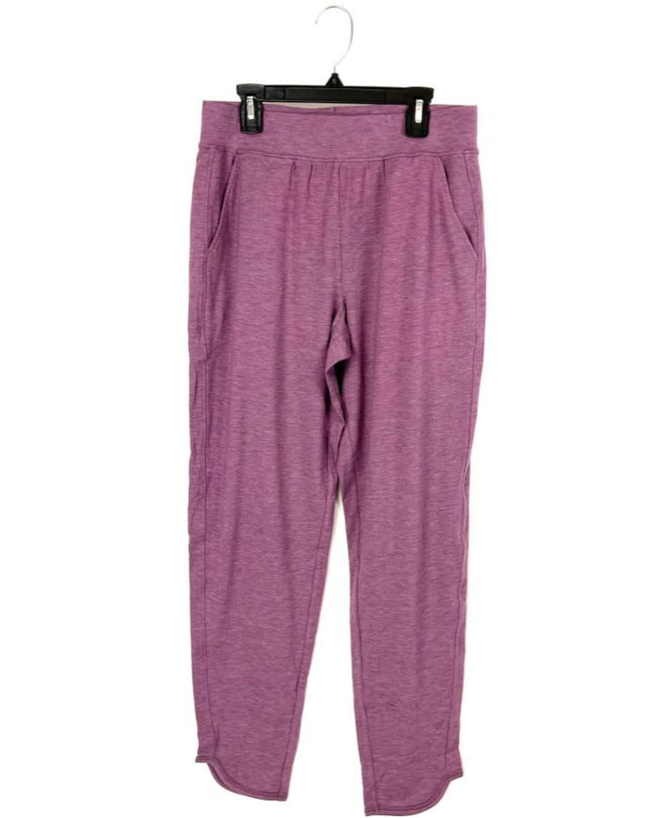 Purple Stretchy Sweatpants - Small/Medium