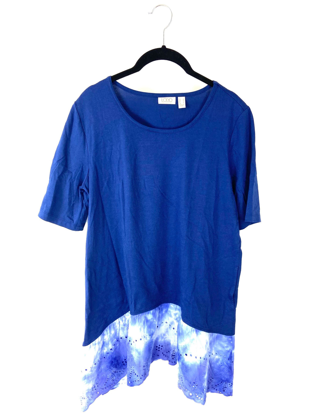 Haut manches longues imprimé tie dye LOGO by Lori Goldstein Colorblock taille S Haut manches longues imprimé tie dye LOGO by Lori Goldstein Colorblock taille S