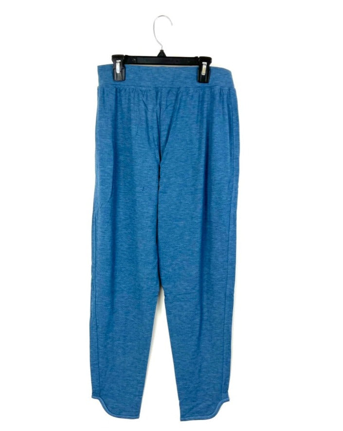 Blue Stretchy Sweatpants - Size 6/8